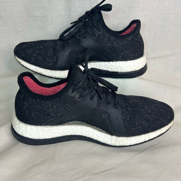 adidas Shoes - Adidas Pureboost X Element Knit Running Shoes – Women’s 7.5 – Core Black